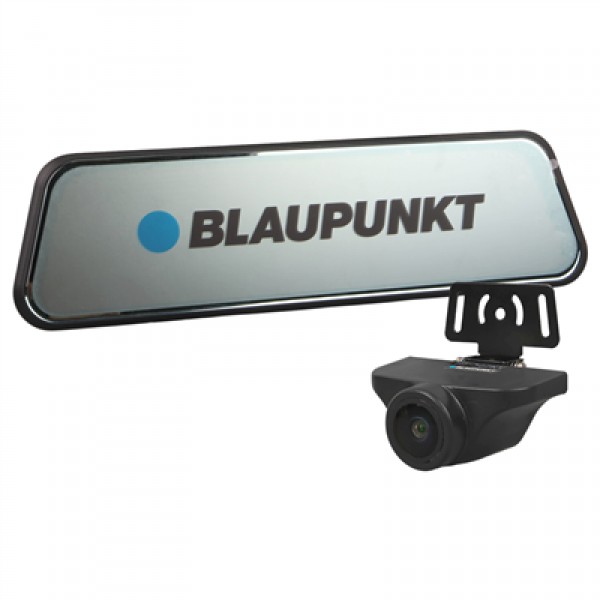 Blaupunkt DVR2M03 SD Kart + Wifi Destekli 9.66'' Dikiz Aynası + Mini Arka Çift Dvr Araç Kamera
