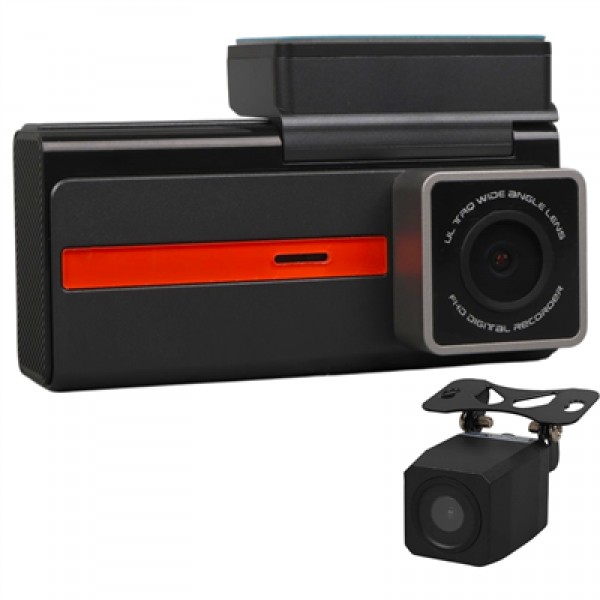 Blaupunkt DVR2S01 Wifi + 256GB SD Kart + Destekli 3.39'' Ön + Mini Arka Çift Dvr Araç Kamera