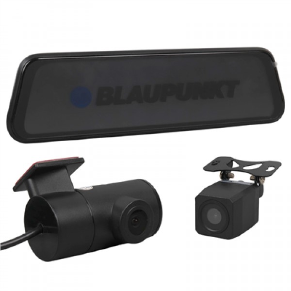 Blaupunkt DVR3M01 Wifi + 256GB SD Kart Destekli 9.66'' Dikiz Aynası İç-Dış-Park 3 Dvr Araç Kamera 