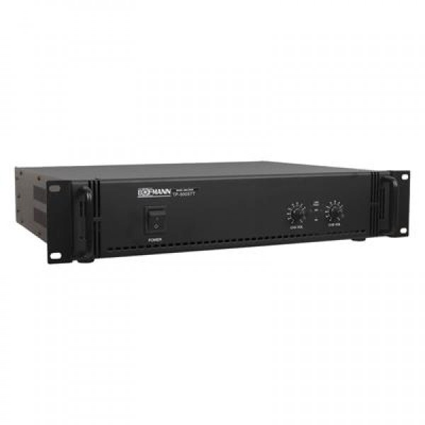 Bofmann TP-500STT 2x250W Hat Trafolu Stereo Power Amfi - 100V Profesyonel Ses Sistemi
