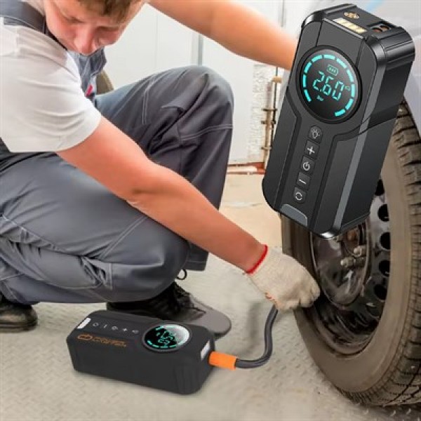 Buwei 1920 Powerbank Akü Şarj Lastik Hava Kompresörü Şişirici Buwei 1920 Powerbank Akü Şarj Lastik Hava Kompresörü Şişirici