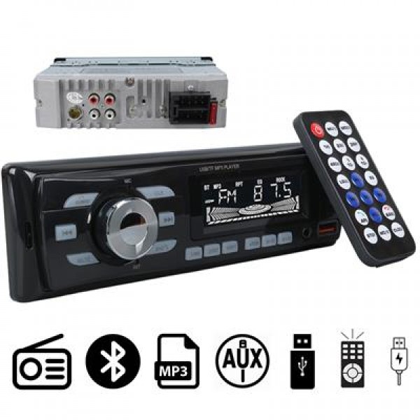 Carstar CS-930 Çift USB/SD/FM/AUX/Bluetooth Kumandalı Oto Teyp 4X60 Watt