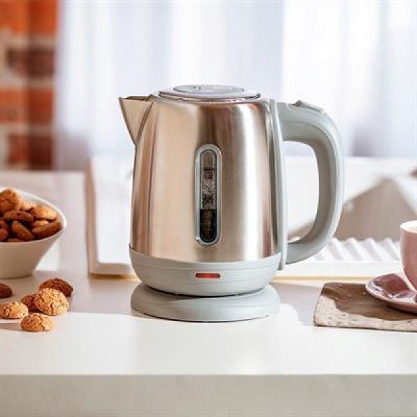 Crown CRW-7211 1800W 1.8 Litre Lüks Çelik Su Isıtıcı Kettle İnox Crown CRW-7211 1800W 1.8 Litre Lüks Çelik Su Isıtıcı Kettle İnox