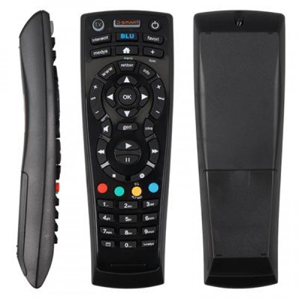 D-Smart HD BLU Akıllı Uydu Alıcı Kumandası