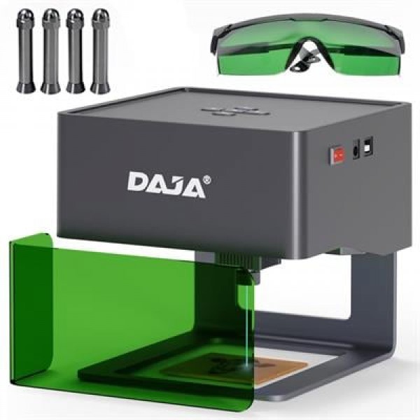 Daja DJ6 Lazer Gravür Baskı Kesim Oyma Makinesi - Profesyonel Lazer İşleme 