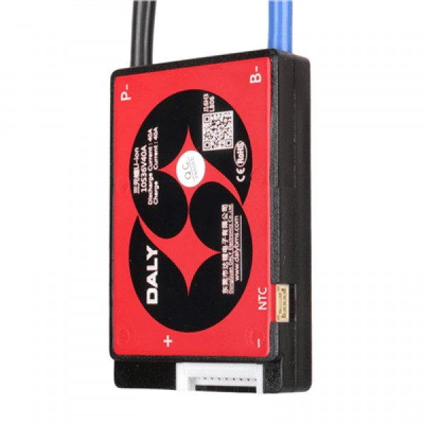 DALY 10S 36V 40A Li-ion Lityum Batarya Akü Pasif Balanslı BMS Kartı - NTC Sıcaklık Sensörlü DALY 10S 36V 40A Li-ion Lityum Batarya Akü Pasif Balanslı BMS Kartı - NTC Sıcaklık Sensörlü