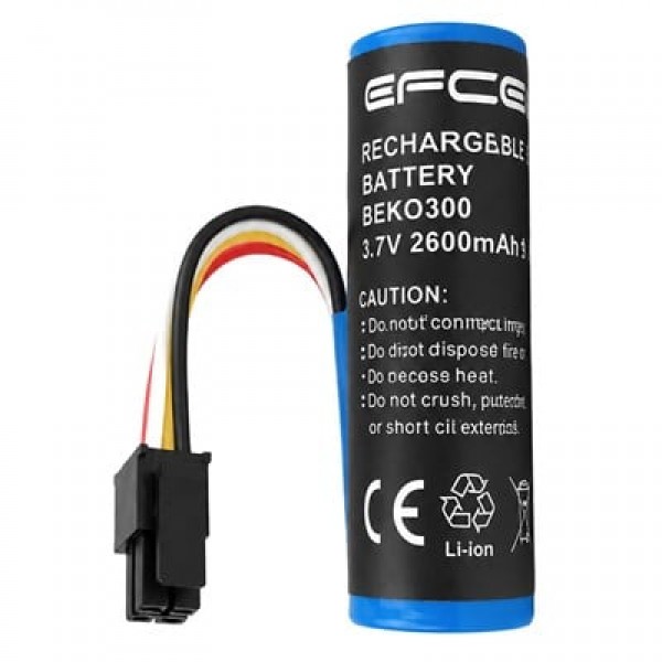Efcell BEKO 300 TR 3.7V / 3.6V 2600mAh 9.62Wh 4 Pin Soketli Li-Ion Yazar Kasa POS Batarya Pili (VPS906R) Efcell BEKO 300 TR 3.7V / 3.6V 2600mAh 9.62Wh 4 Pin Soketli Li-Ion Yazar Kasa POS Batarya Pili (VPS906R)
