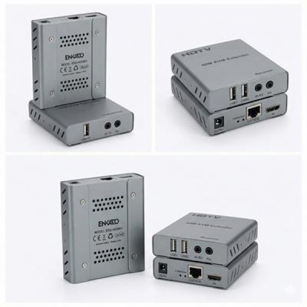 Enkado EKD-HE60KVM 1080p 60 Metre HDMI USB KVM Extender