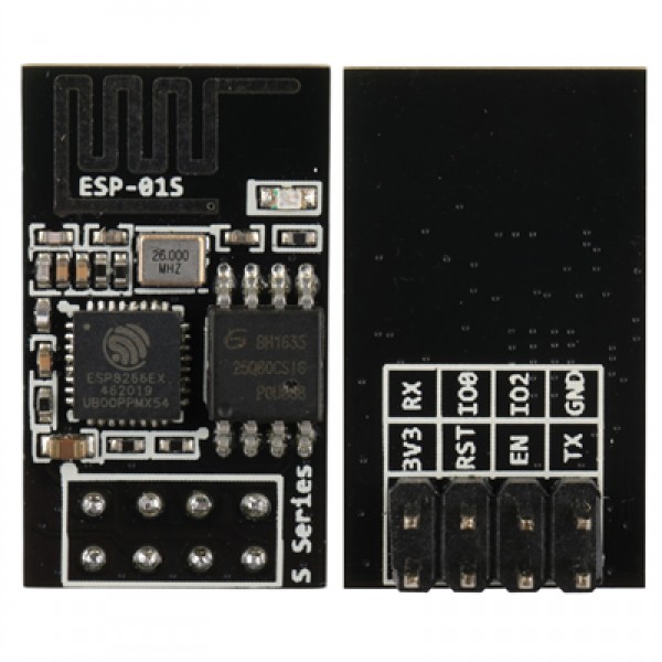 ESP-01S ESP8266 WiFi Seri Haberleşme Modülü Akıllı Ev ve IoT Geliştirme Kartı
