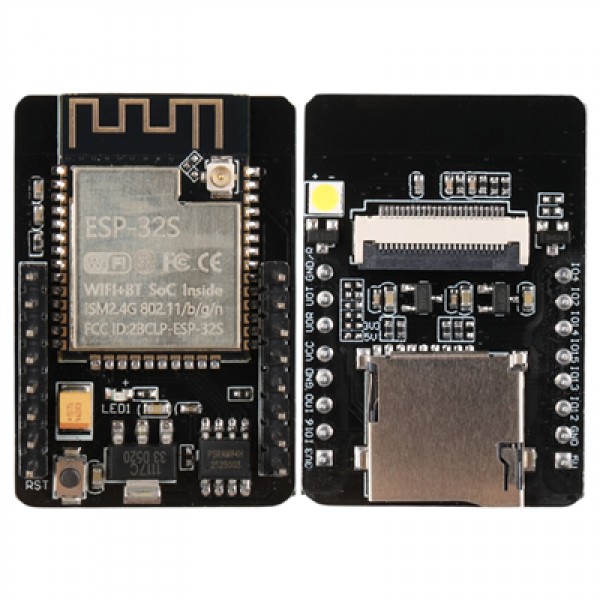 ESP32-CAM 2640S WiFi Bluetooth Geliştirme Kartı Dahili Kamera ve Micro SD Kart Harici Anten Girişli Modül