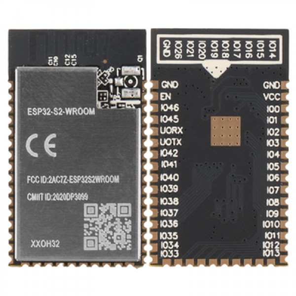 ESP32-S2-WROOM WiFi Bluetooth Mikrodenetleyici Geliştirici Modülü 2.4GHz Kablosuz Haberleşme ve IOT Geliştirme Birimi