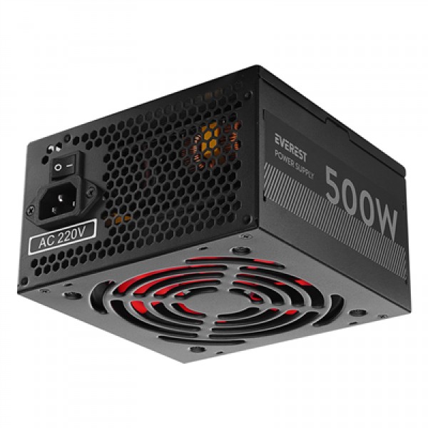 Everest Eps-500A Real 500W 4*Sata 12Cm Fanlı Oyuncu Pc Destekli Power Supply