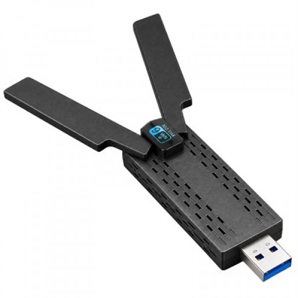 Everest Everlink EWA1800 1800Mbps 5.0 GHz Wi-Fi 6 AX1800 USB 3.0 Kablosuz Adaptör