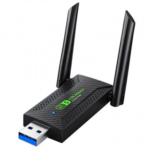 Everest Everlink EWA600 Wi-Fi 5 AC600 USB Kablosuz Adaptör Everest Everlink EWA600 Wi-Fi 5 AC600 USB Kablosuz Adaptör