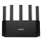 Everest EWR-X3000MBPS-V1 X3000Mbps Dualband 5*6dBi 1 Wan Port + 3 Lan Port Wi-Fi 6 Wisp+Ap+Repeater Destekli Kablosuz Wifi Router  