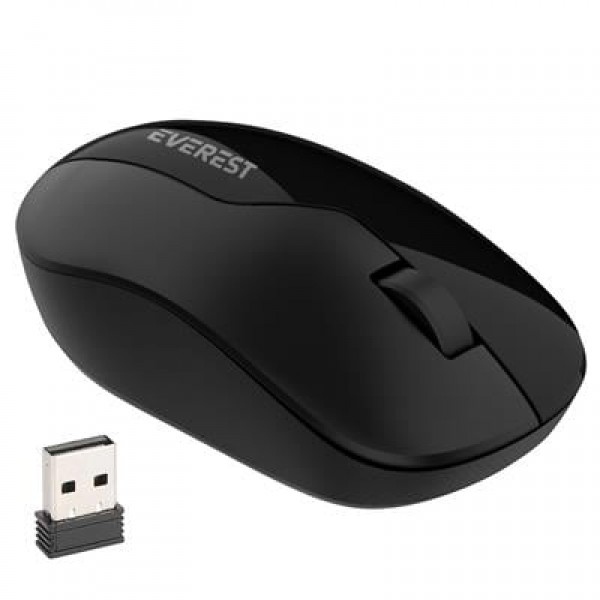 Everest SMW-973 USB Siyah 2.4Ghz 1200DPI Kablosuz Optik Mouse 5 Metre Menzilli