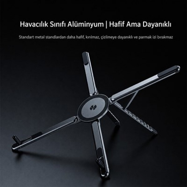 Feny Magstone FN-MS10 MagSafe Katlanabilir Stand Macbook Telefon Tablet Laptop Uyumlu Tutucu Feny Magstone FN-MS10 MagSafe Katlanabilir Stand Macbook Telefon Tablet Laptop Uyumlu Tutucu