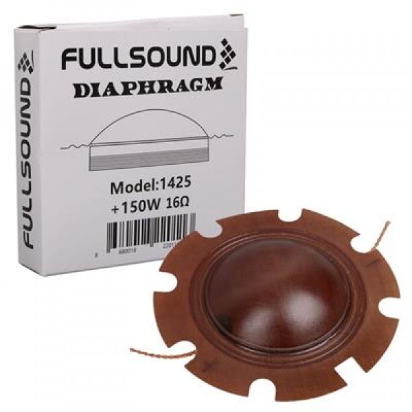 Fullsound K-1425 52 Mm 150 Watt 16 Ohm Driver Unit Mebran Fullsound K-1425 52 Mm 150 Watt 16 Ohm Driver Unit Mebran