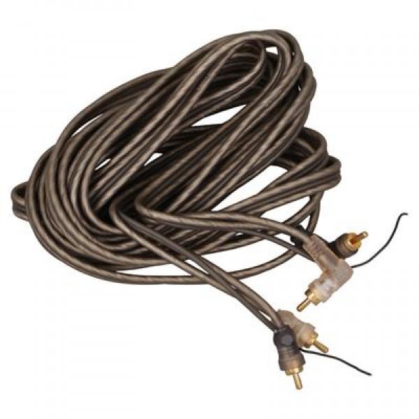 Fully G-512AB 5 Metre 2 RCA + 2 RCA L-Tip Şaseli Oto Amfi Sinyal Kablosu Fully G-512AB 5 Metre 2 RCA + 2 RCA L-Tip Şaseli Oto Amfi Sinyal Kablosu