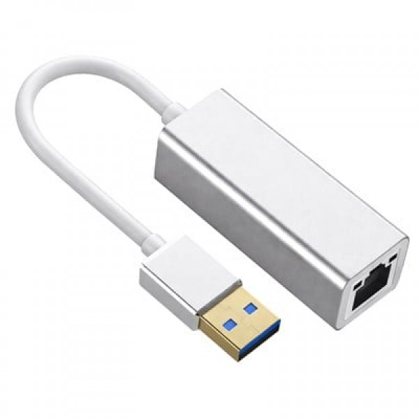 Fully H-608EM USB 3.0 to RJ45 Gigabit Ethernet Adaptör Çevirici Alüminyum Gövde
