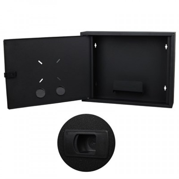 Fury 45x35x10cm Dik Tip Siyah DVR / NVR Güvenlik Kabini Pano