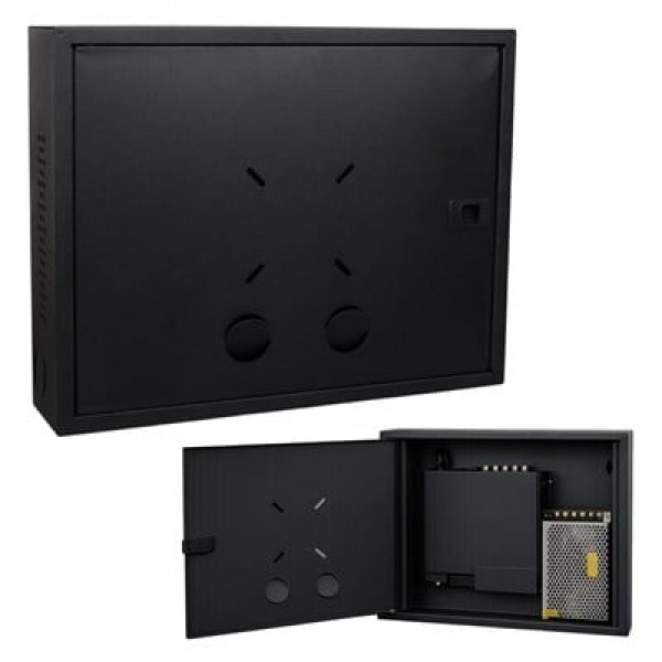 Fury 45x35x10cm Dik Tip Siyah DVR / NVR Güvenlik Kabini Pano Fury 45x35x10cm Dik Tip Siyah DVR / NVR Güvenlik Kabini Pano