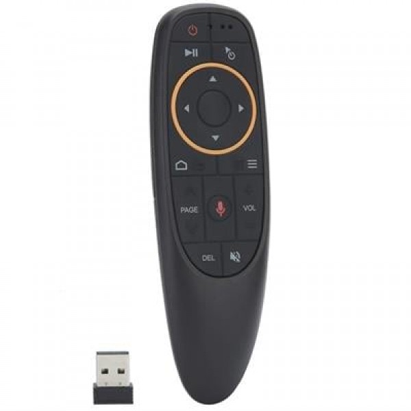 G10 Android-Windows-Linux-TV Box-Mac OS Uyumlu 2.4 Ghz Ses Komutlu Wireless Air Mouse Uzaktan Kumanda