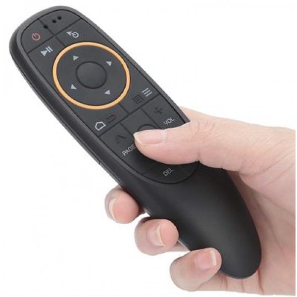G10 Android-Windows-Linux-TV Box-Mac OS Uyumlu 2.4 Ghz Ses Komutlu Wireless Air Mouse Uzaktan Kumanda
