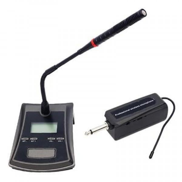 Gold Audio GX-751 UHF Ekranlı Wireless Kablosuz Kürsü Mikrofonu