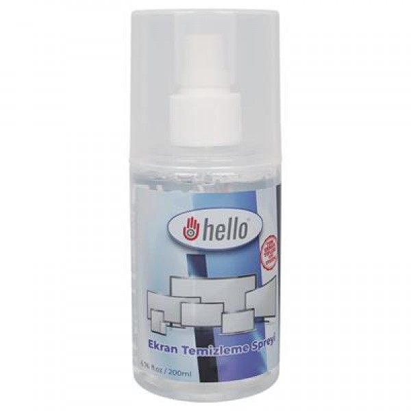 Hello HL-27270 200ML Profesyonel Ekran Temizleyici Sprey Telefon Tablet TV ve Laptop Temizleme Solüsyonu