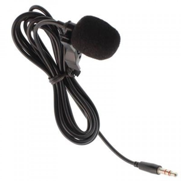 Hello HL-5344 Siyah 3.5 Mm 3 Boğumlu AUX Kablolu Yaka ve Youtuber Mikrofonu