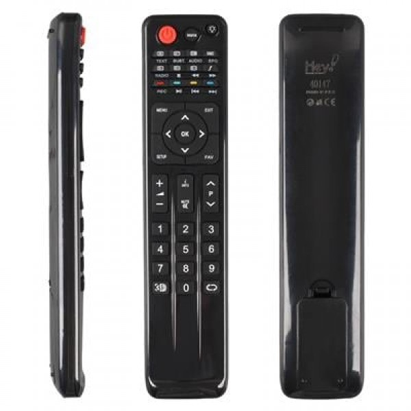 HEY 40147 Sunny Axen RC0256 01 Yazisiz 3D Uyumlu LCD LED TV Kumanda