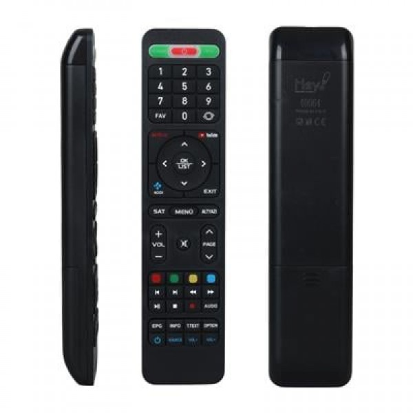 Hey Hiremco Turbo 4K Netflix Youtube Tuşlu HD Uydu Kumandası