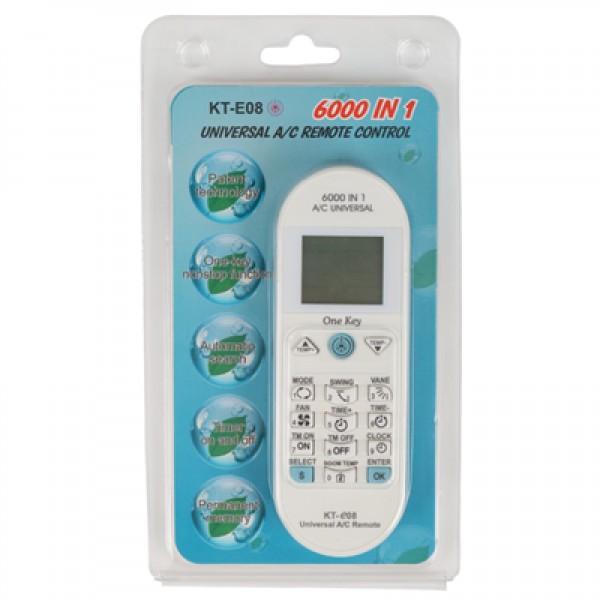 K-E08 6000 Üniversal A/C Akıllı Klima Kumanda