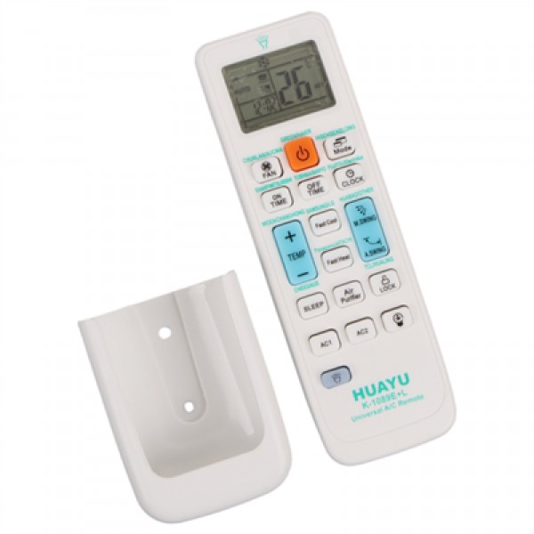 Huayu K-1089E+L Üniversal Akıllı Klima Kumandası LED Işıklı ve Geniş Uyumluluk