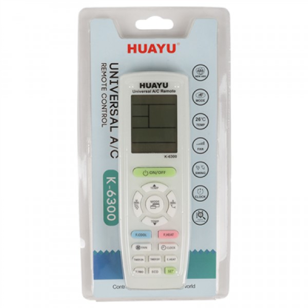 Huayu K-6300 Üniversal A/C Akıllı Klima Kumandası
