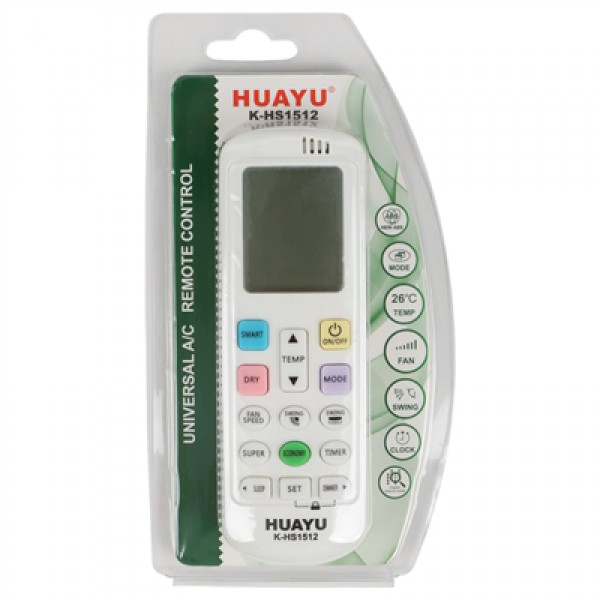 Huayu K-HS1512 Üniversal Hisense Akıllı Klima Kumandası