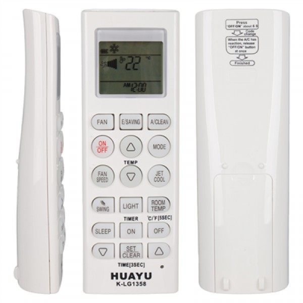 Huayu K-LG1358 LG - Beko - Arçelik A/C Akıllı Universal Klima Kumandası