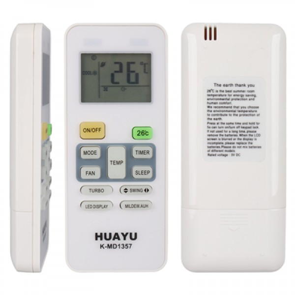 Huayu K-MD1357 Üniversal Midea Akıllı Klima Kumandası