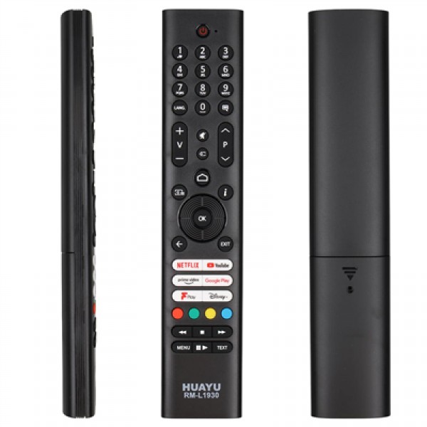 RM-L1930 Vestel Netflix Youtube Prime Video Google Play Disney+ Tuşlu LCD Led TV Kumanda