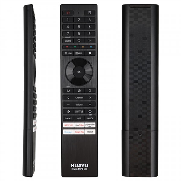 RM-L1979 Toshıba Netflix Youtube Prime Video Google Play Dısney+ TUş LCD Led TV Kumanda