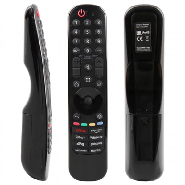 RM-L1863 LG Netflix Prime Video Rakuten Sling Disney+ Tuşlu LCD Led TV Kumanda