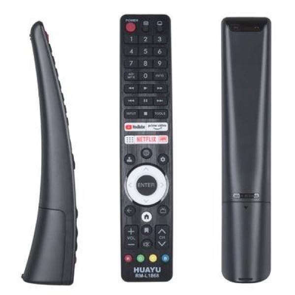 Huayu RM-L1868 Üniversal Sharp Netflix - Youtube - Prime Video Tuşlu LCD-LED TV Kumanda
