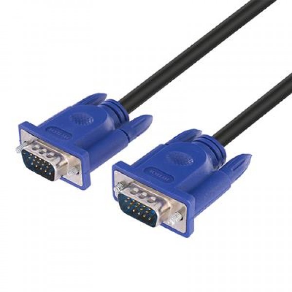 Hytech HT-VGA15 15 Pin Erkek/Erkek 15 Metre Vga Görüntü Aktarma Kablosu             