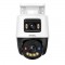 Imou IPC-PS70FP-10M0 Cruiser Dual PS70F Çift Lens (sabit + Pt) Poe İki Yönlü Ses Renkli Gece Görüş 10MP Dome Kamera