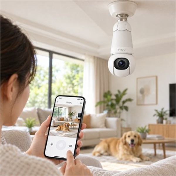 Imou IPC-S6DP-5M0WEB Bulb Cam Renkli Gece Görüş İki Yönlü Konuşma Siren Wifi 5MP E27 Ampul Duy Tipi Kamera Imou IPC-S6DP-5M0WEB Bulb Cam Renkli Gece Görüş İki Yönlü Konuşma Siren Wifi 5MP E27 Ampul Duy Tipi Kamera
