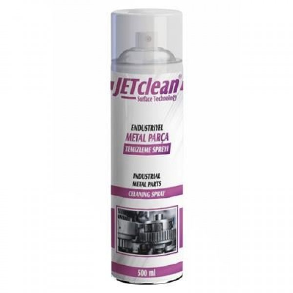 JETCLEAN 500ML ENDÜSTRİYEL METAL PARÇA TEMİZLEME SPREYİ