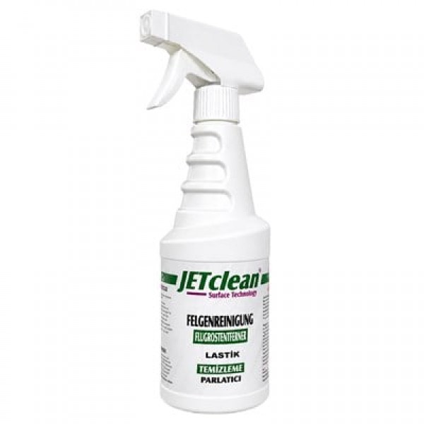 JETclean 500ml Jant Temizleme, Demir Tozu Sökücü ve Lastik Parlatıcı Sprey JETclean 500ml Jant Temizleme, Demir Tozu Sökücü ve Lastik Parlatıcı Sprey