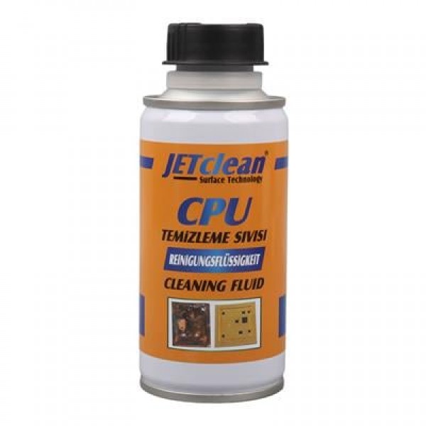 JetClean CPU-250 CPU Entegre Temizleme Sıvısı 250 mL - Bilgisayar ve Elektronik Parça Temizleyici