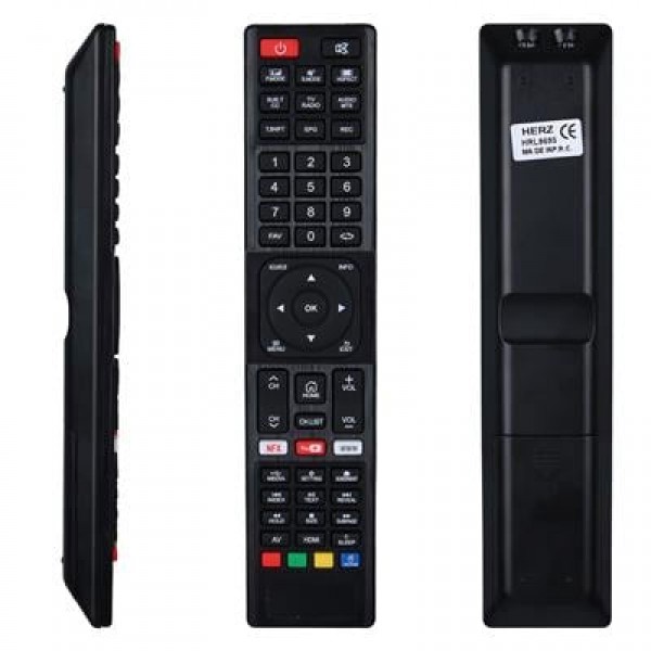 Awox - Rose - Telenova Netflix-Youtube Tuşlu Lcd - Led Tv Kumandası (HRL9695)                            